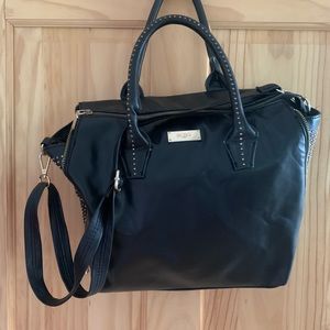 BCBG faux leather studded bag